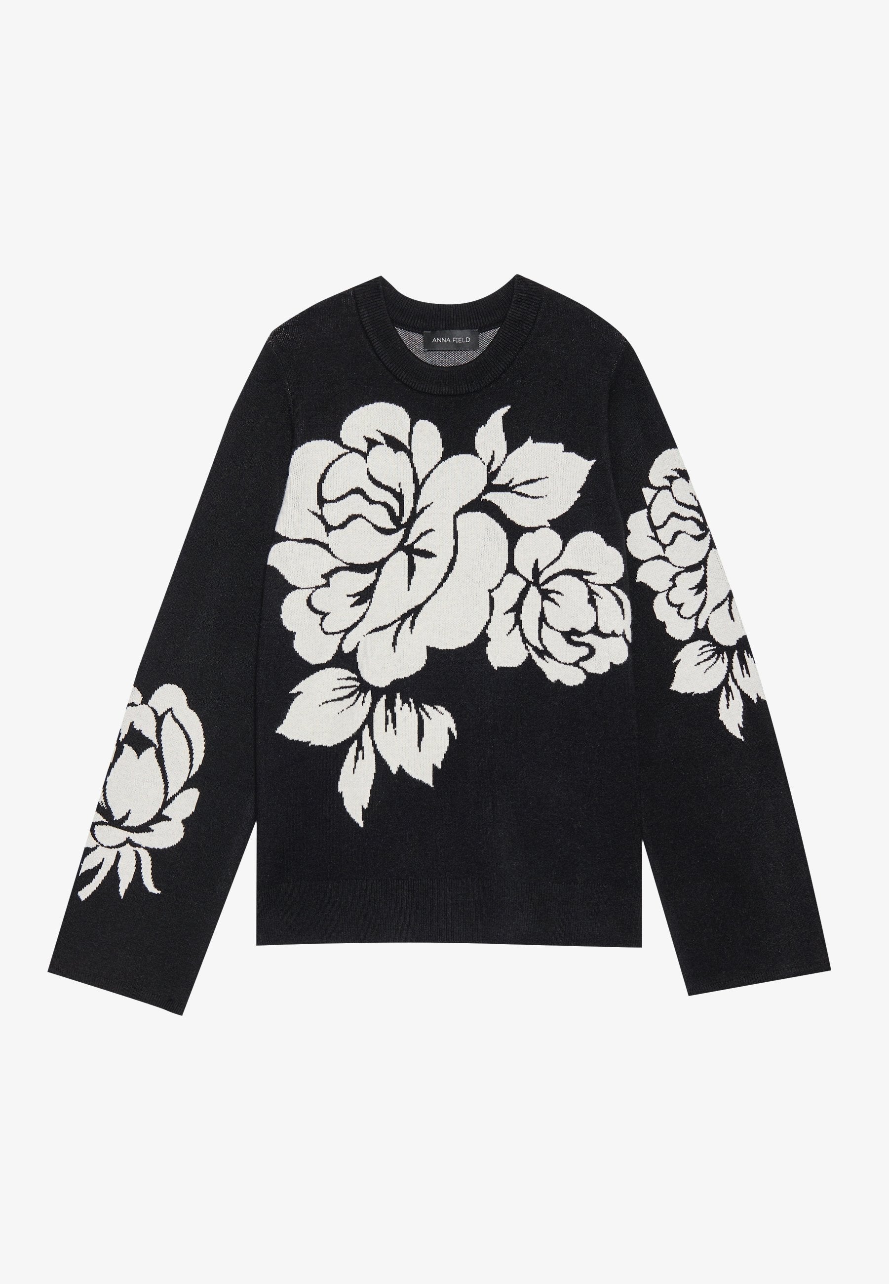 Anna Field Jumper - Black_off White