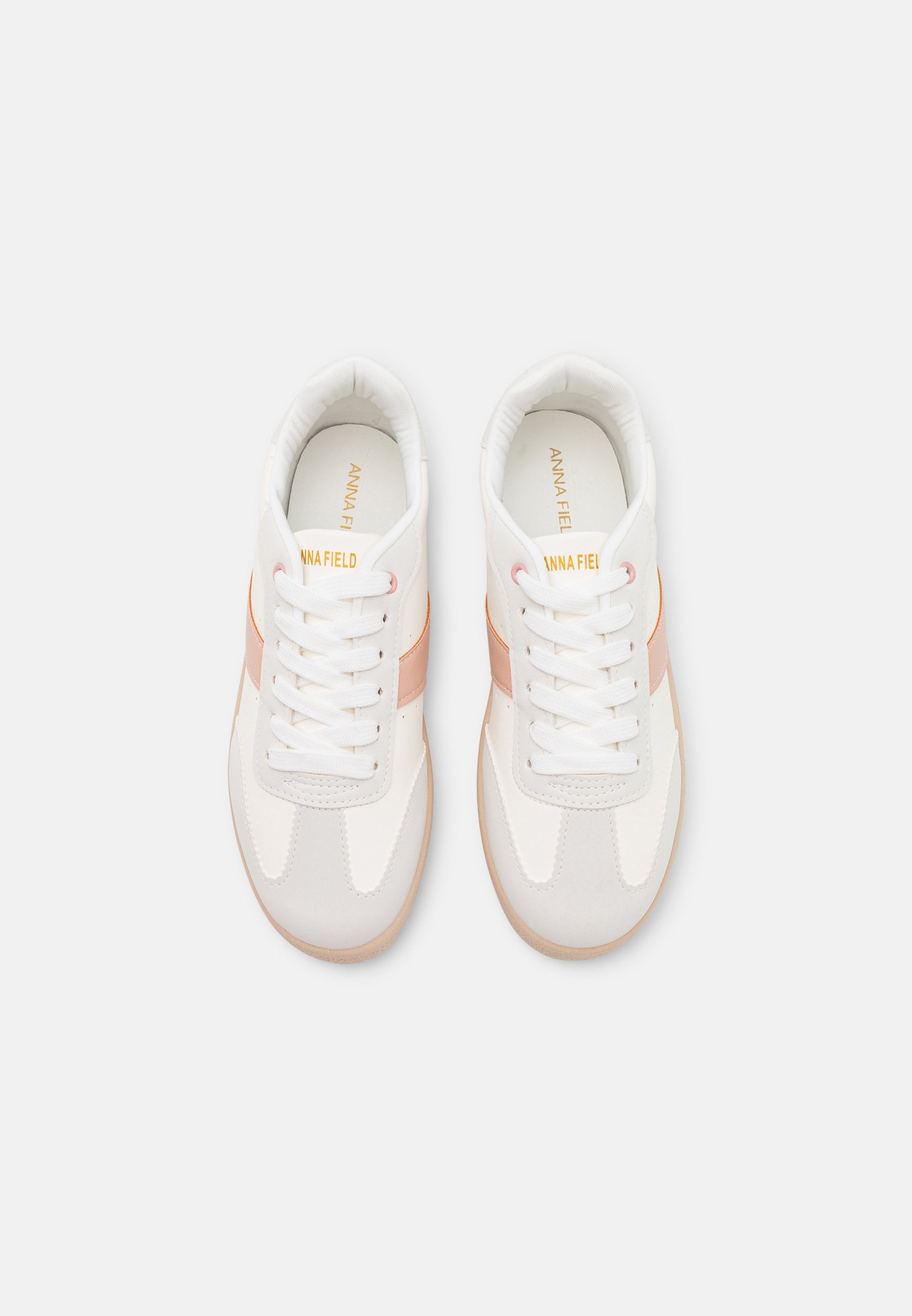 Anna Field Trainers - White/Light Pink