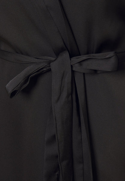 Anna Field Dressing Gown - Black