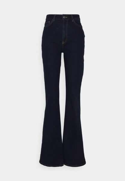  Flared Jeans - Dark Blue Denim