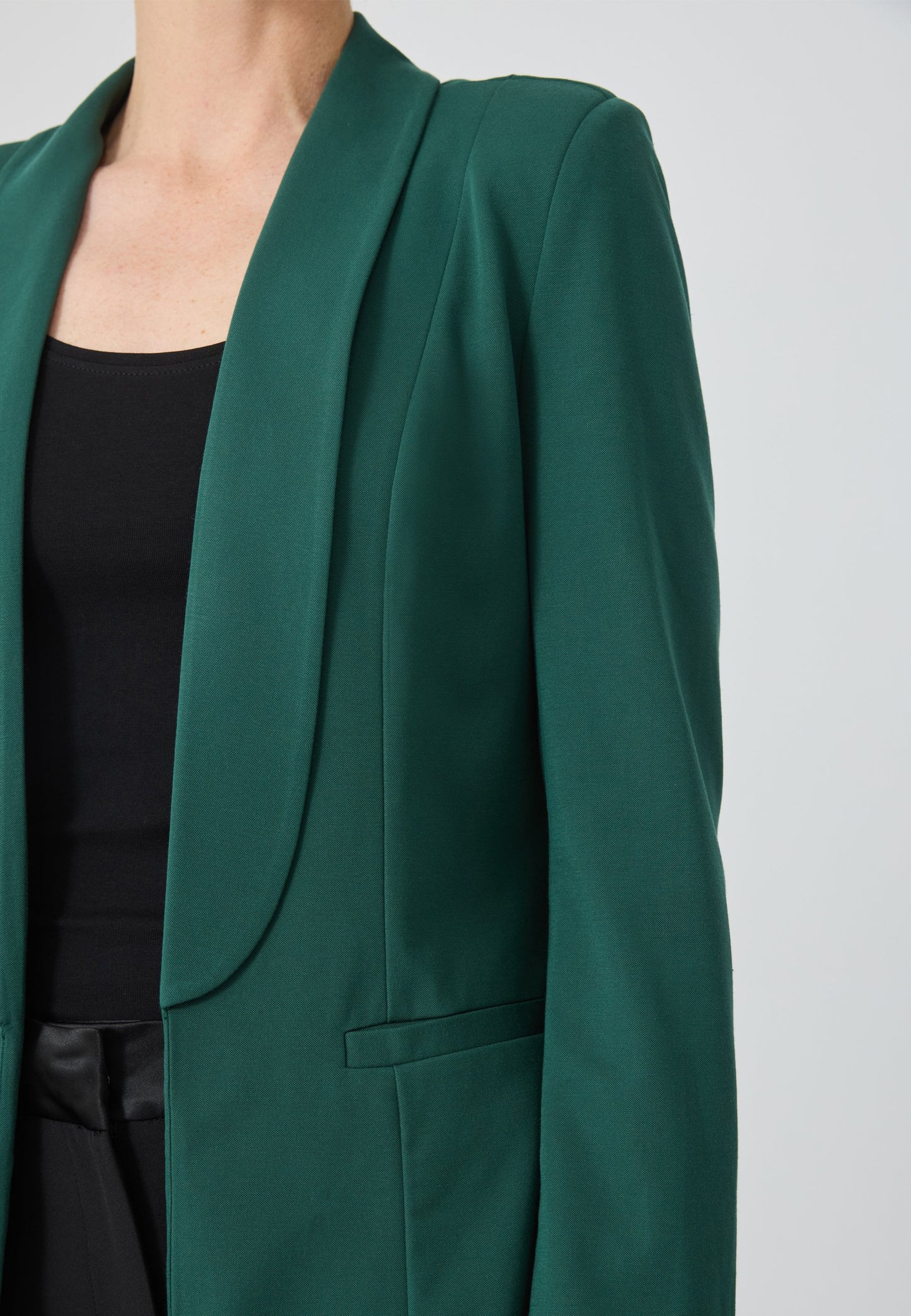 Anna Field Blazer - Dark Green
