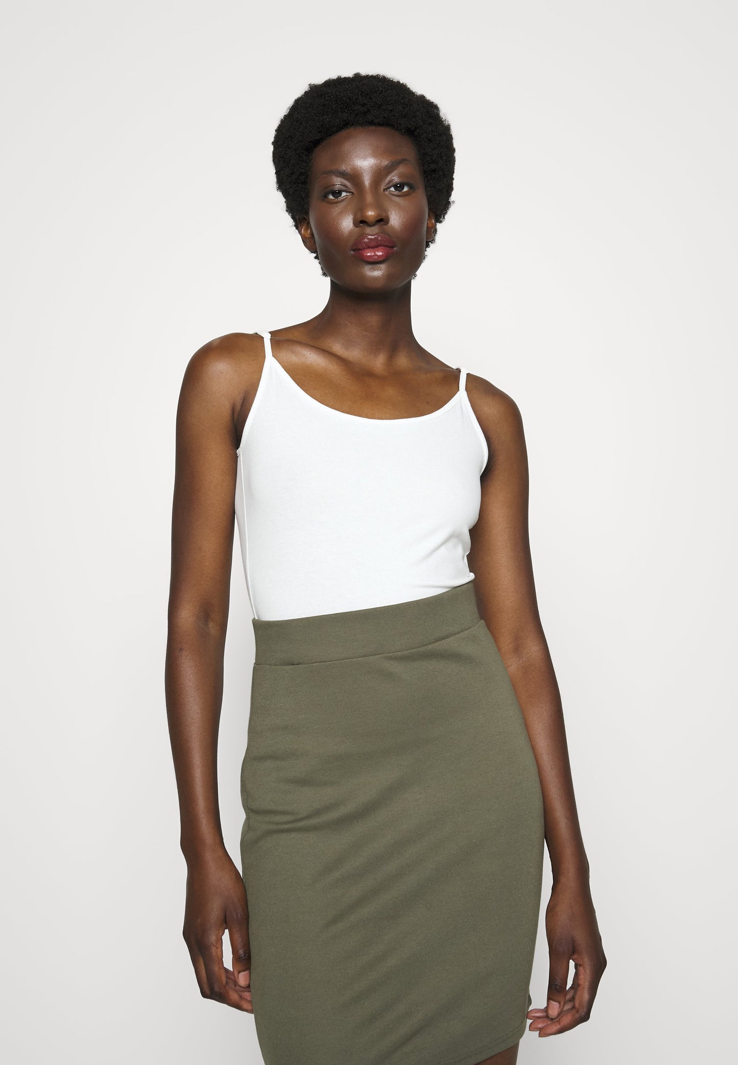 Anna Field 2Pack - Mini Skirt - Black/Khaki