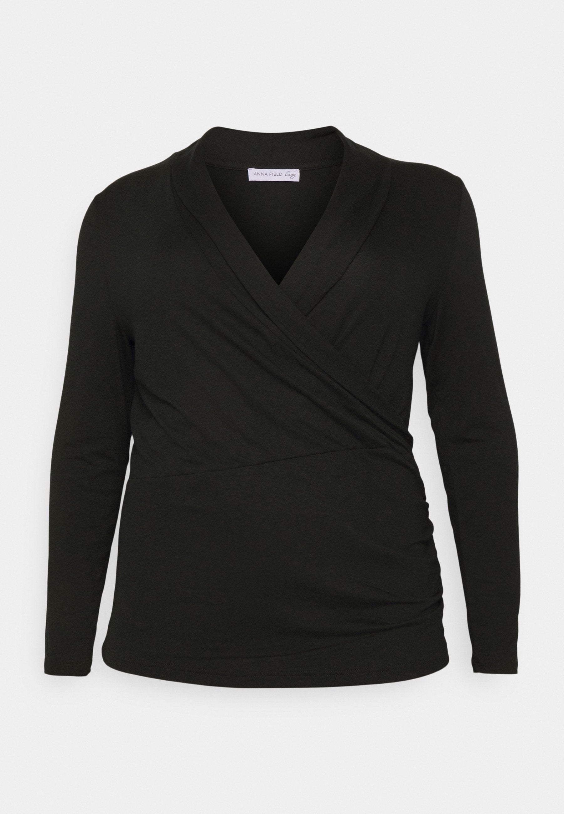  Long Sleeved Top -Black
