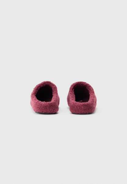 Anna Field Slippers - Burgundy