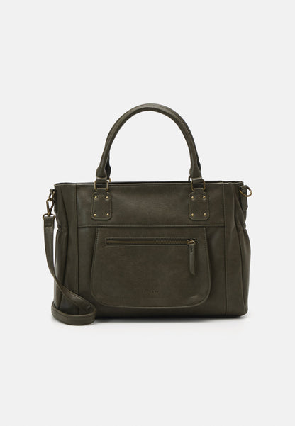 Anna Field Handbag - Dark Green