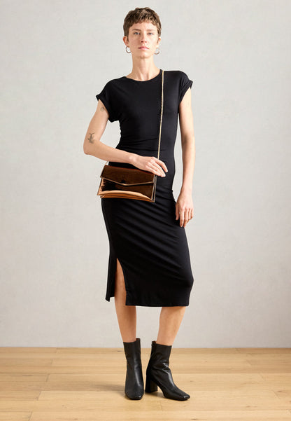 Anna Field Clutch - Copper