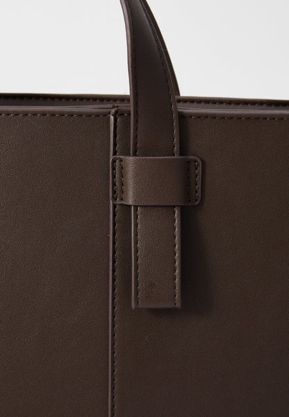 Anna Field Briefcase - Brown