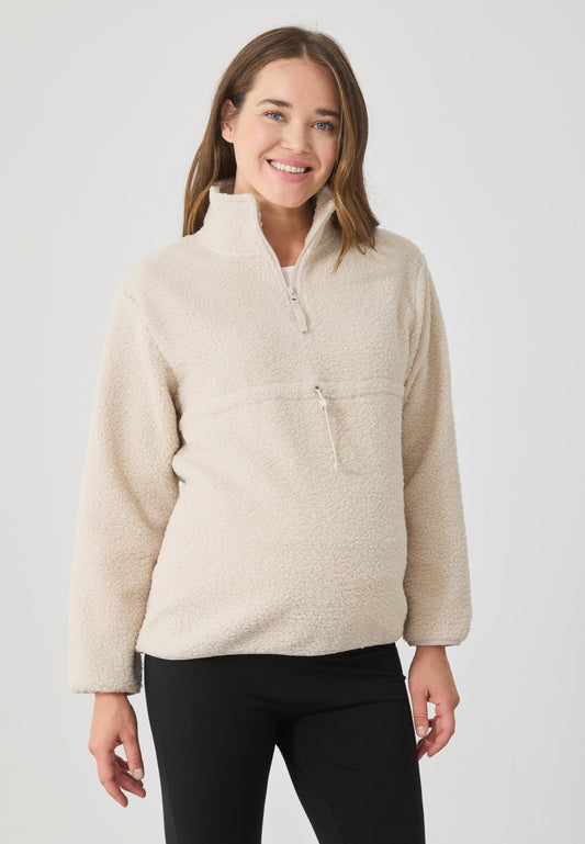  Fleece Jumper - 13-0003 Tcx Oatmilk