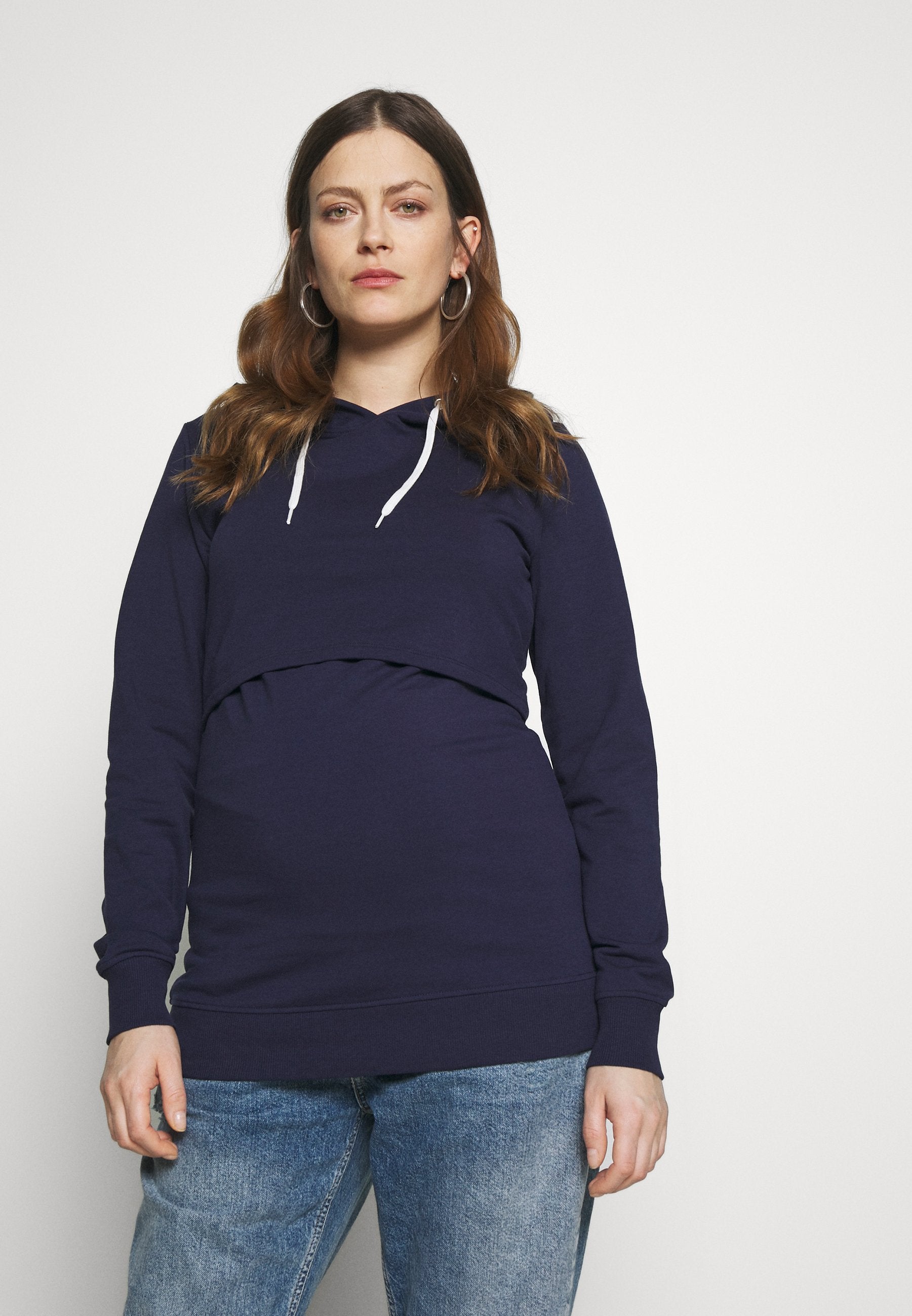  2 Pack Nursing Hoodie - Hoodie - Light Grey/Dark Blue