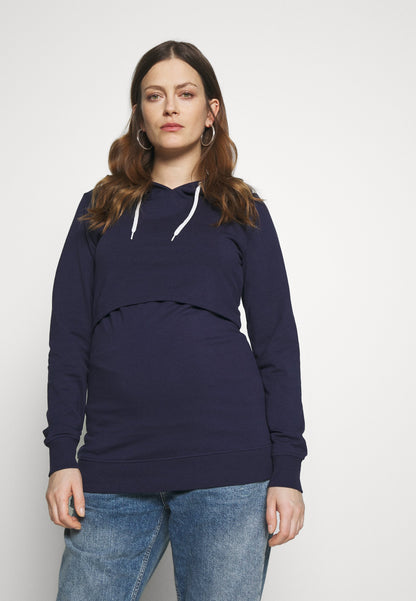  2 Pack Nursing Hoodie - Hoodie - Light Grey/Dark Blue