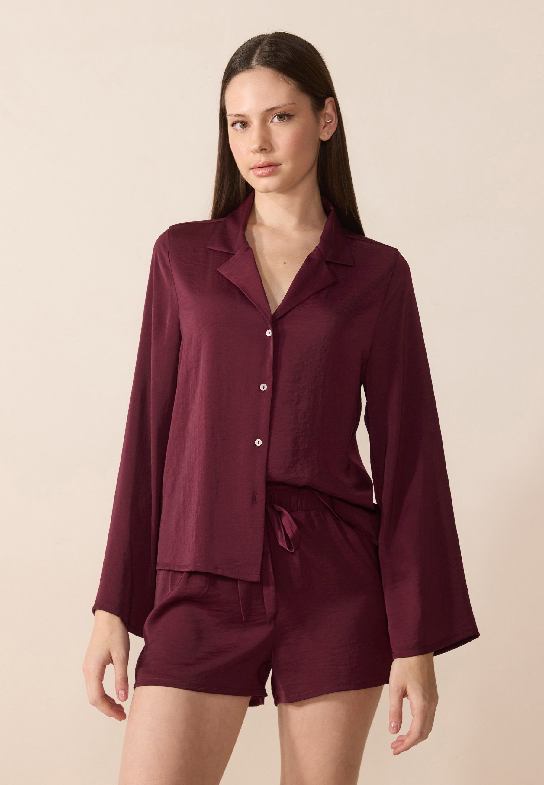 Anna Field SET - Pyjama Set - Berry