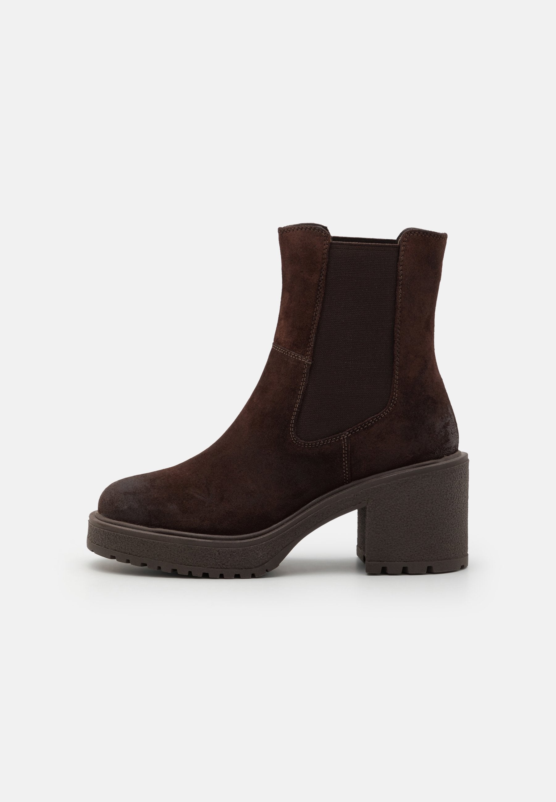Anna Field LEATHER - Platform Ankle Boots - Brown