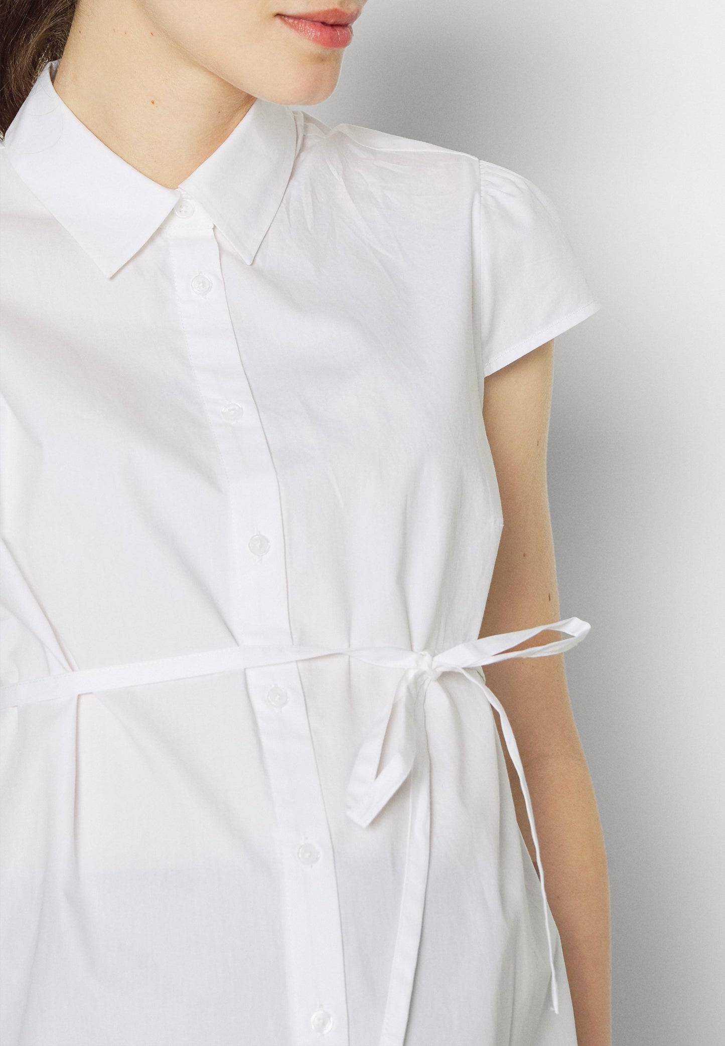  Button-Down Blouse - White