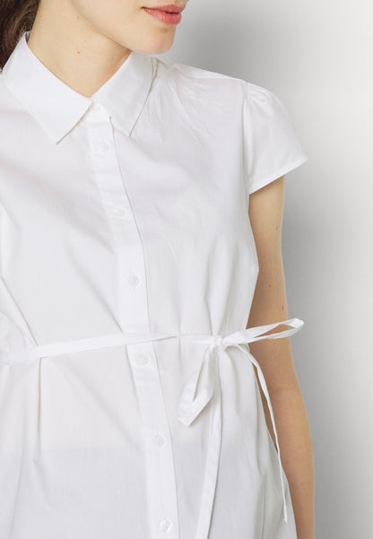  Button-Down Blouse - White