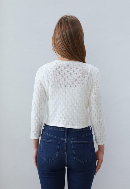 Anna Field Cardigan - Offwhite