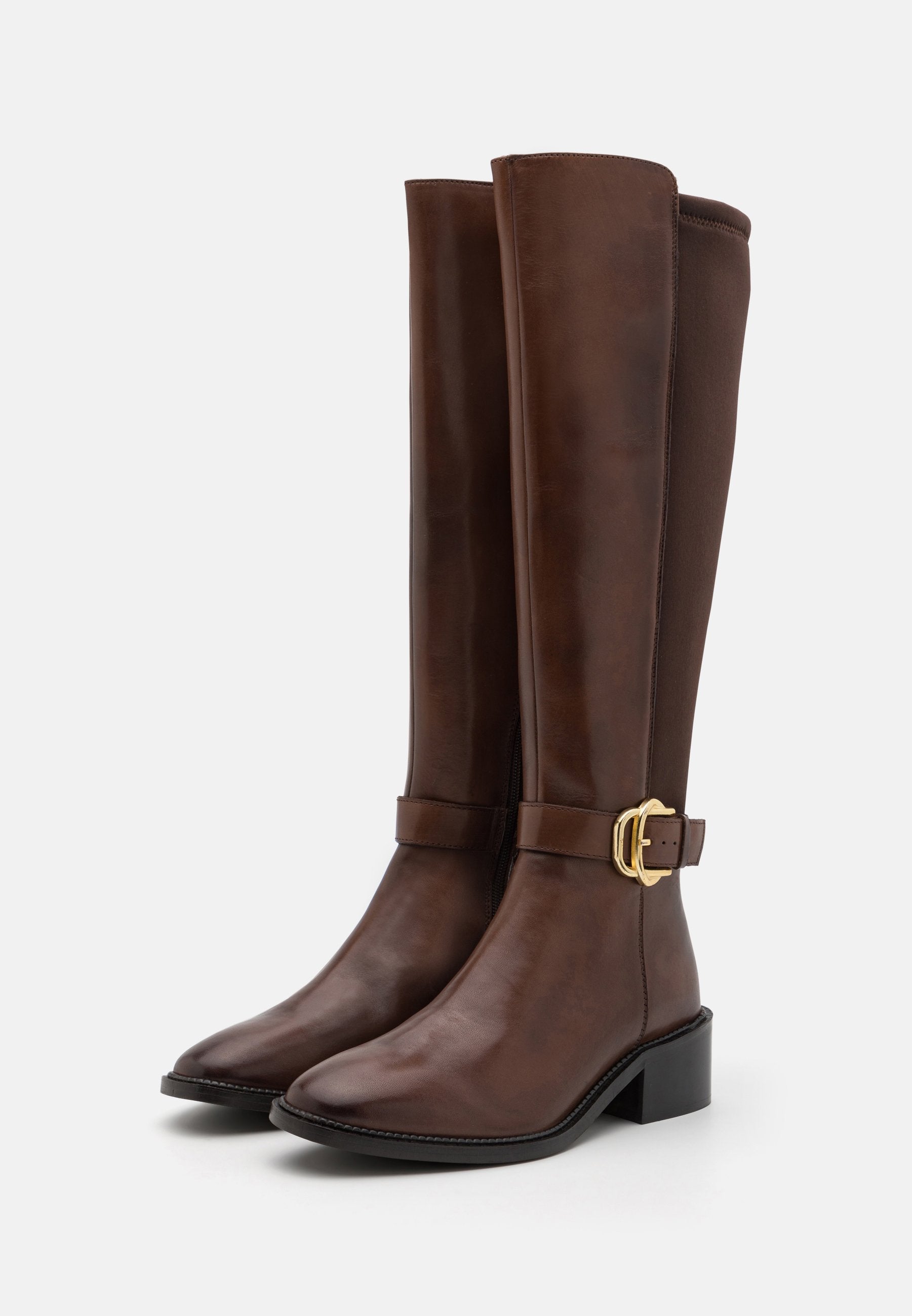 LEATHER - Boots - Brown