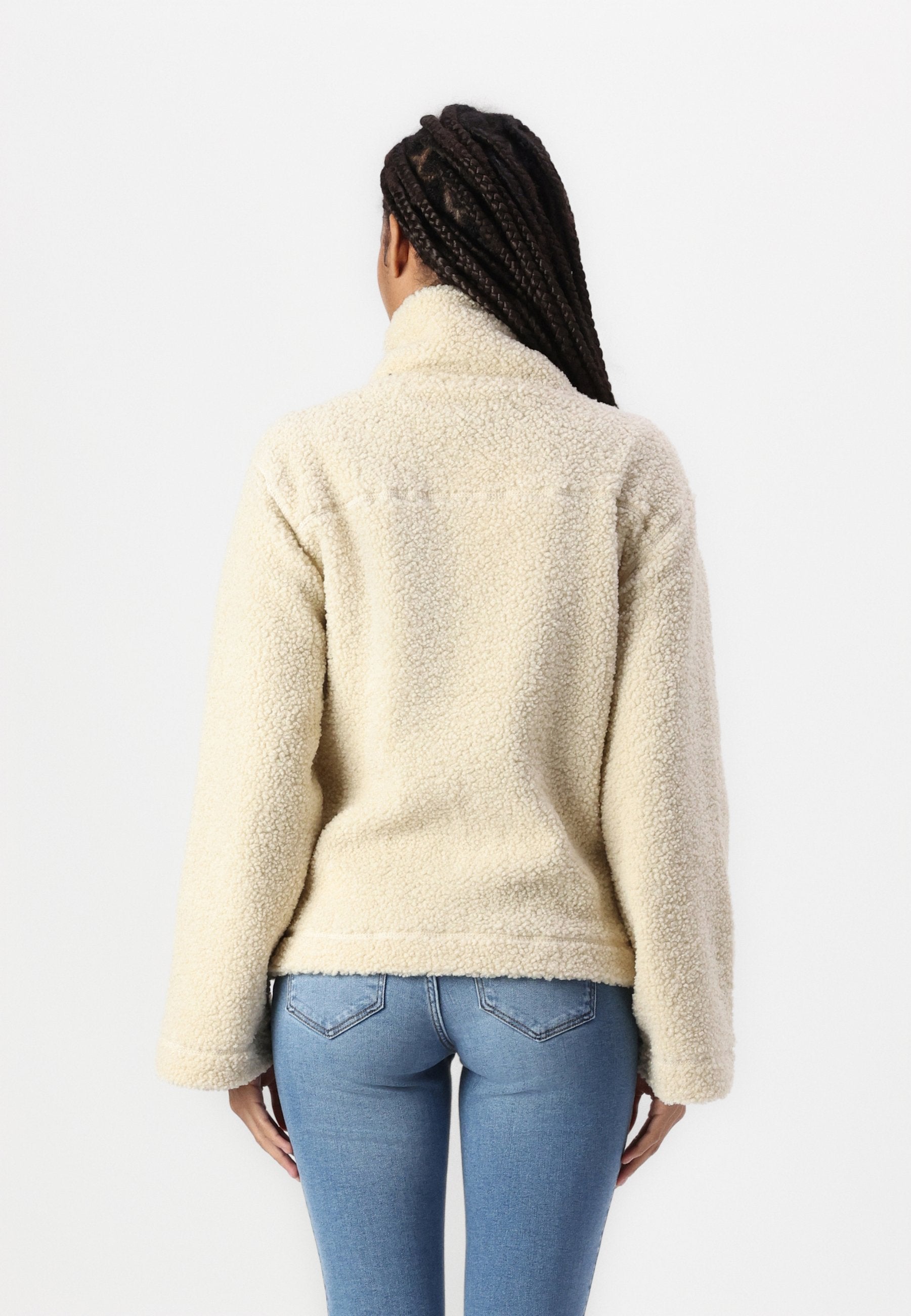  SHERPA JACKET - Fleece Jumper - Off White