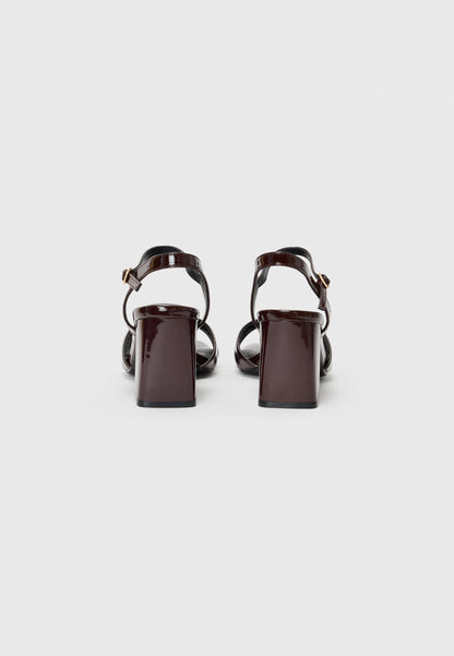 Anna Field High Heeled Sandals - Dark Brown