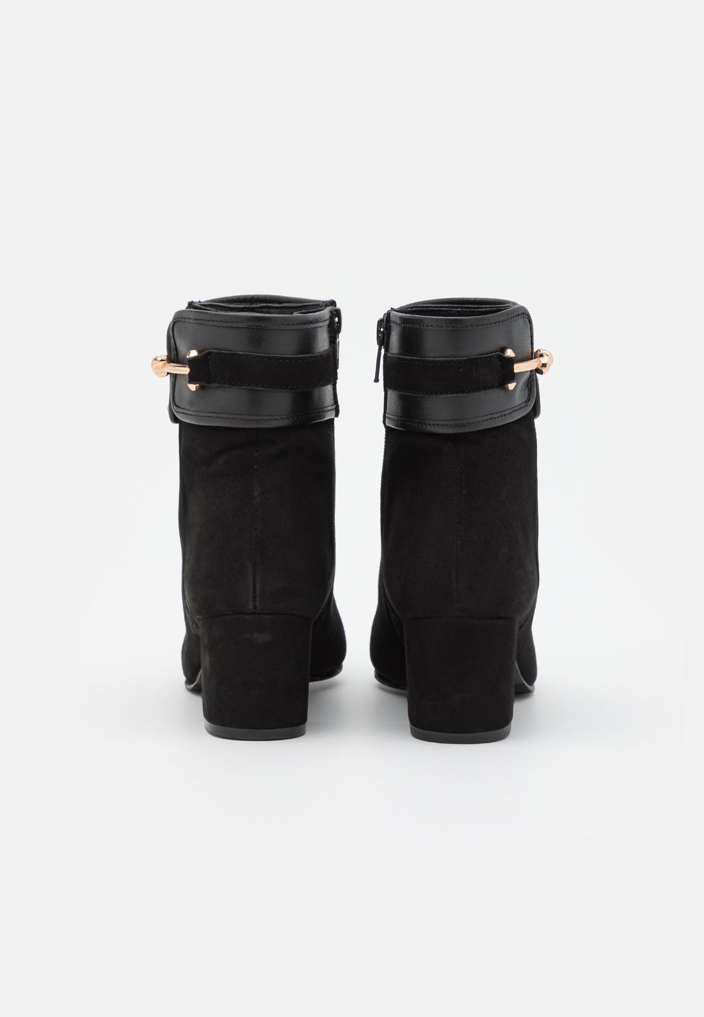 Anna Field Leather- Classic Ankle Boots - Black