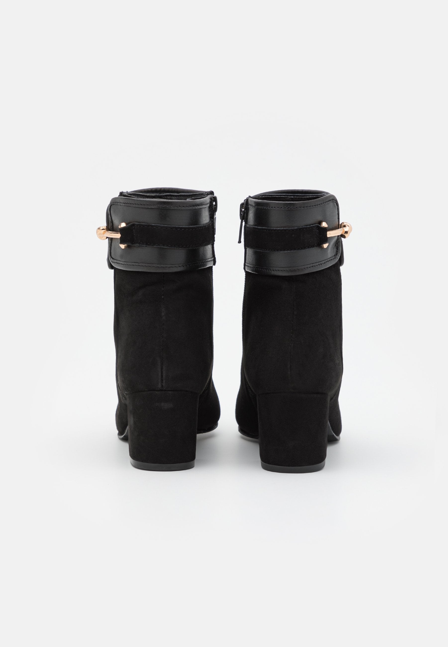 Anna Field Leather- Classic Ankle Boots - Black