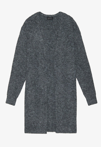 Anna Field Cardigan - Dark Grey Melange
