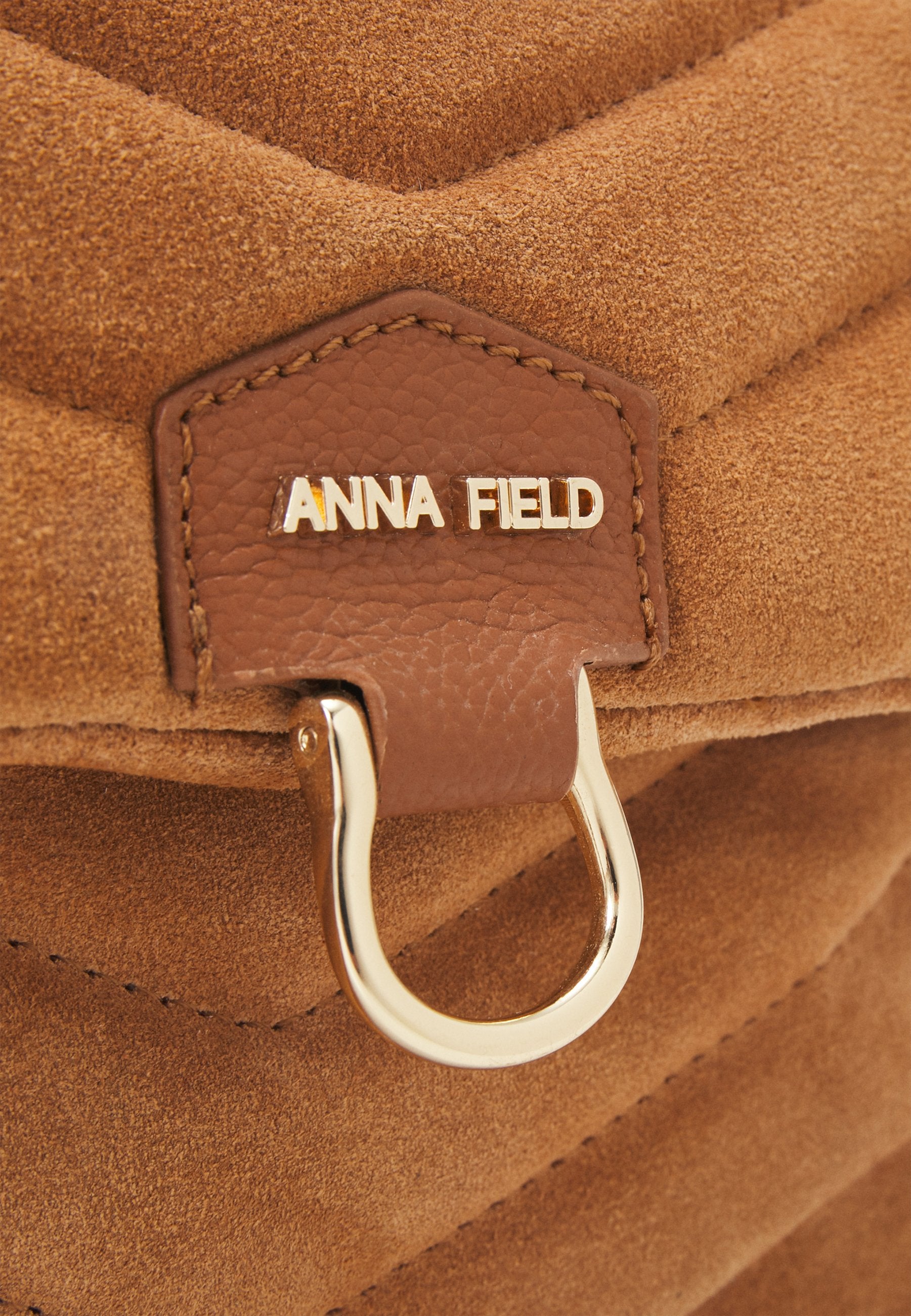 Anna Field Leather - Across Body Bag - Cognac