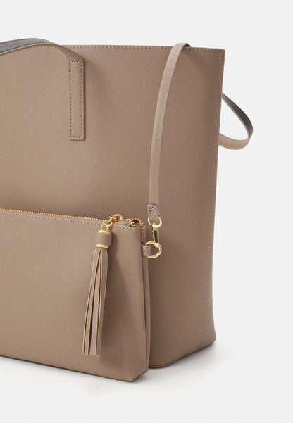 Anna Field SET - Tote Bag - Taupe