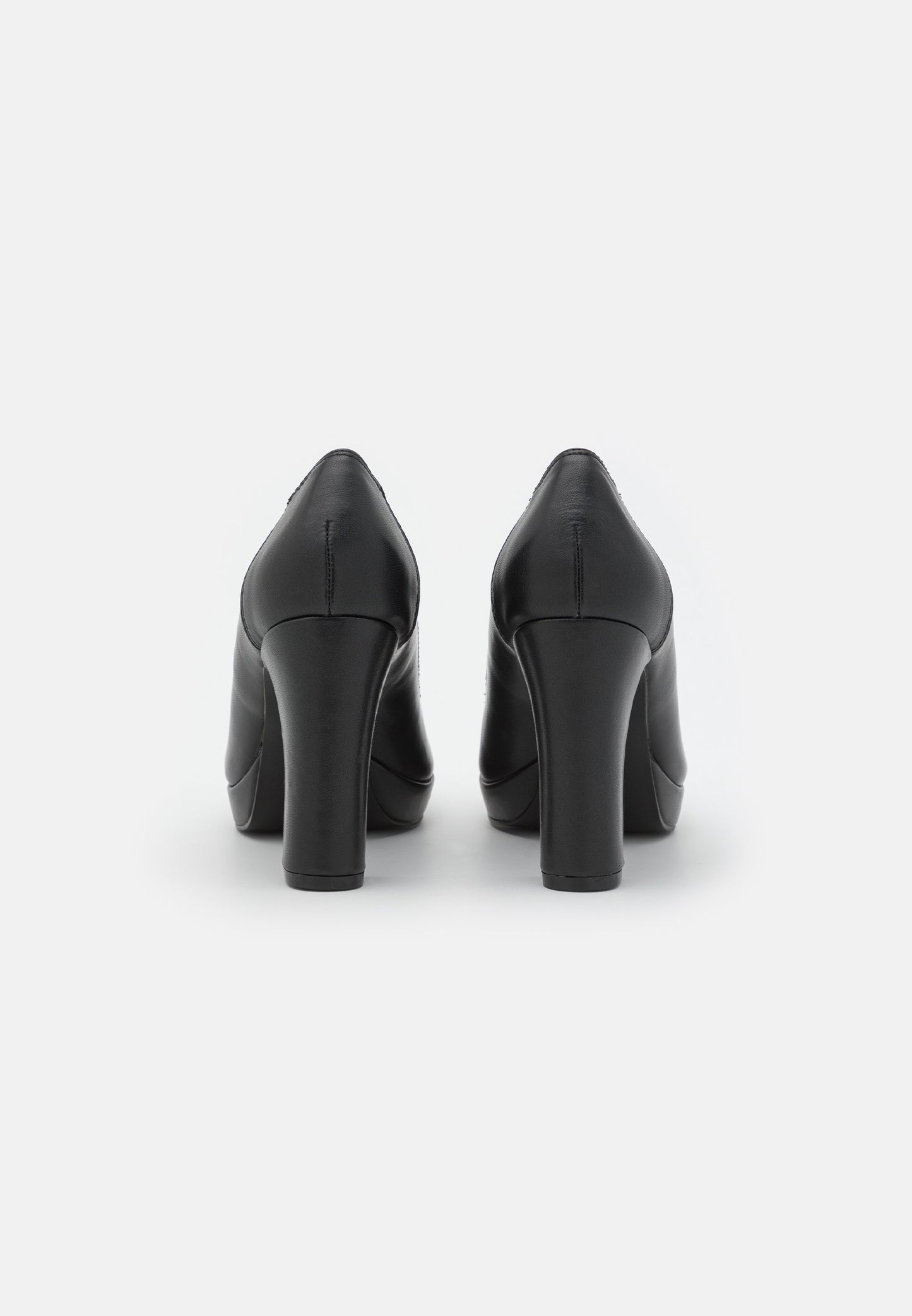 Anna Field Platform Heels - Black
