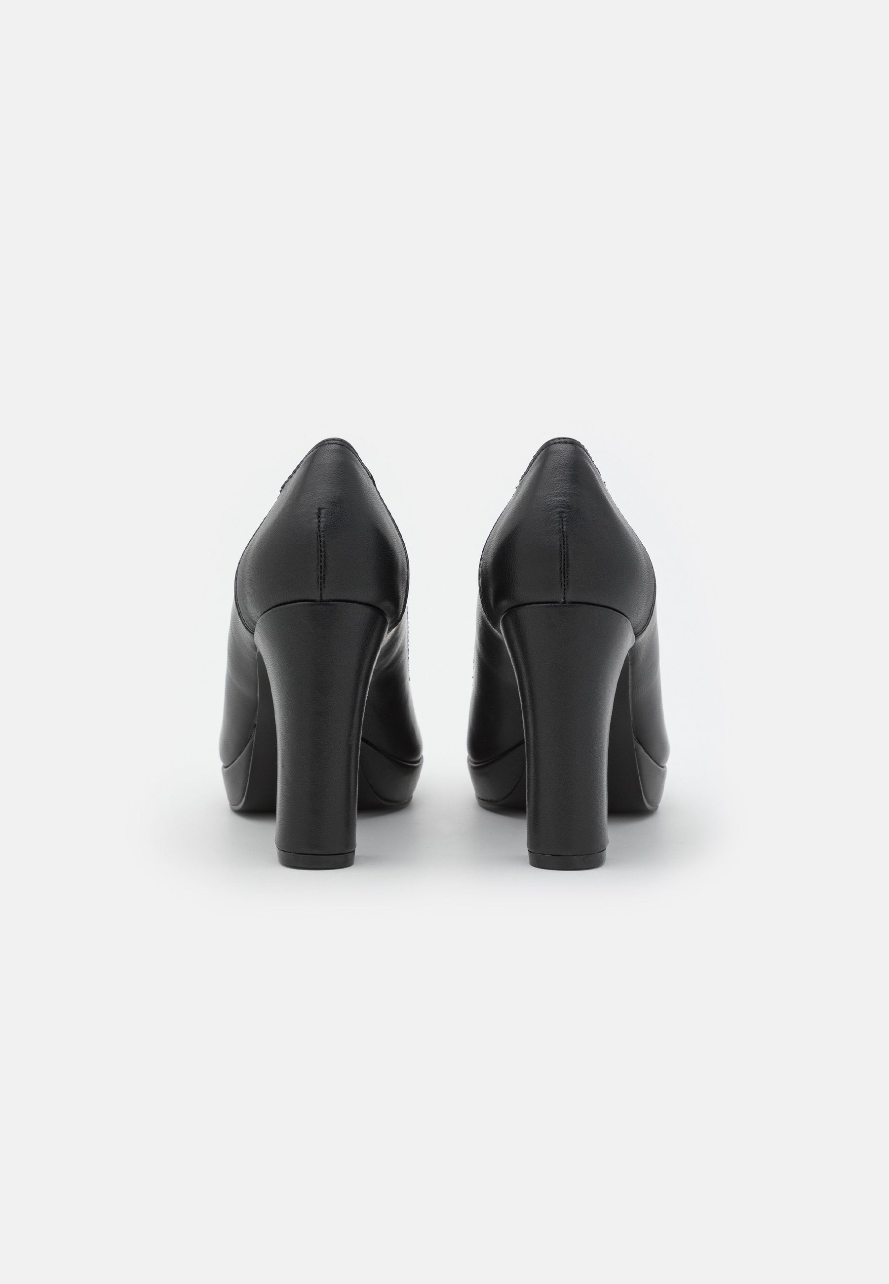 Anna Field Platform Heels - Black