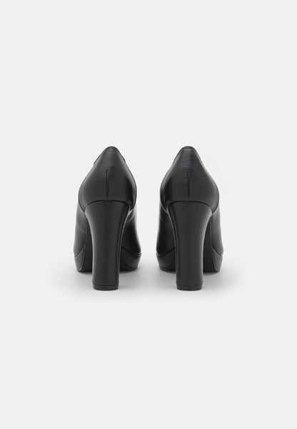 Anna Field Platform Heels - Black