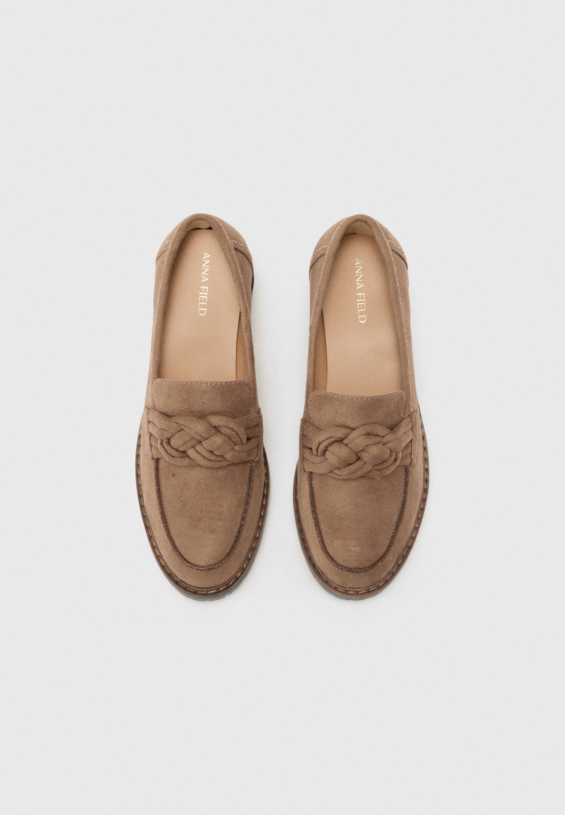 Anna Field Slip-ons - Taupe