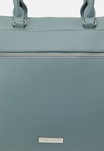 Anna Field Briefcase -Blue