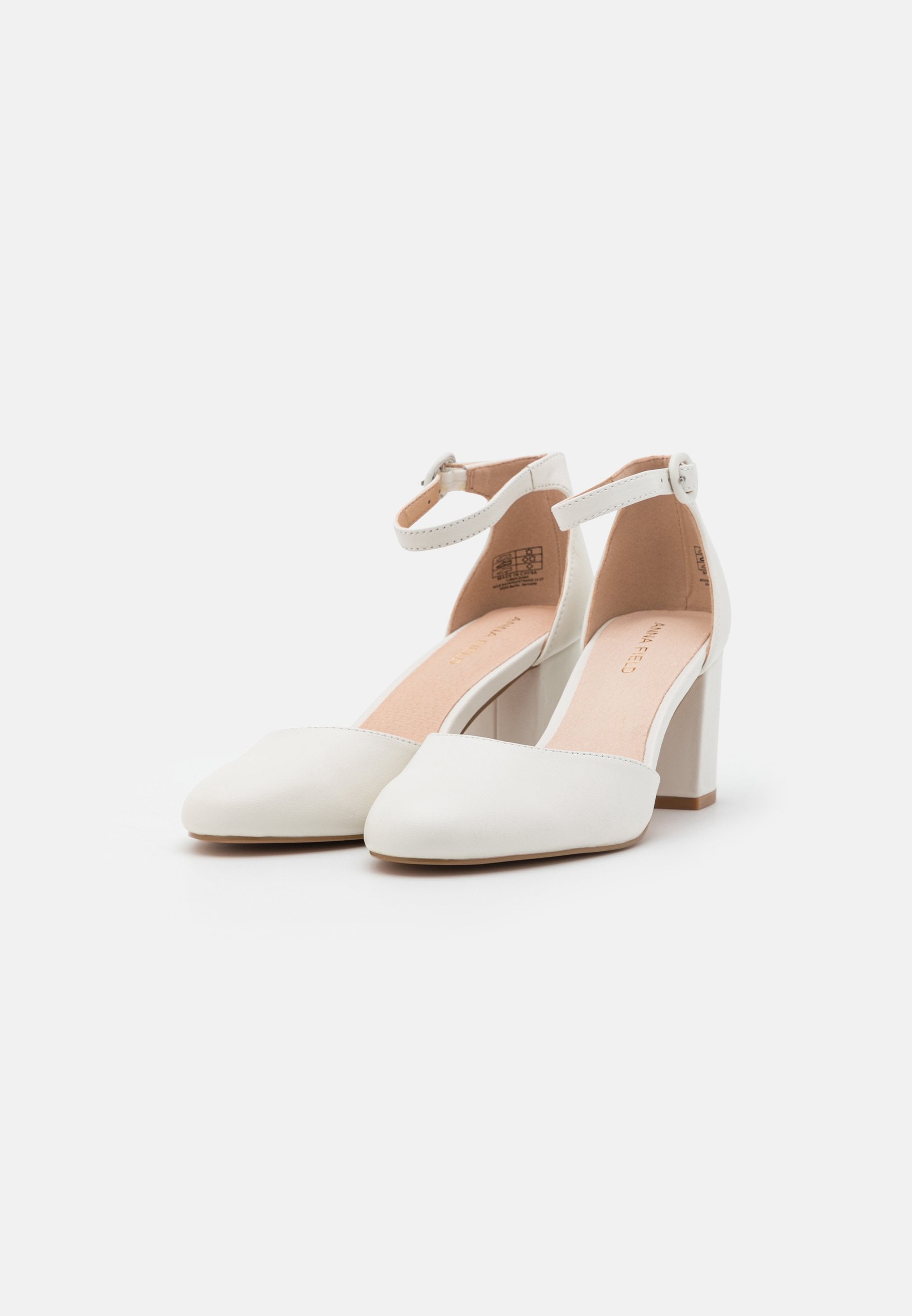 Anna Field Leather - Classic Heels - White