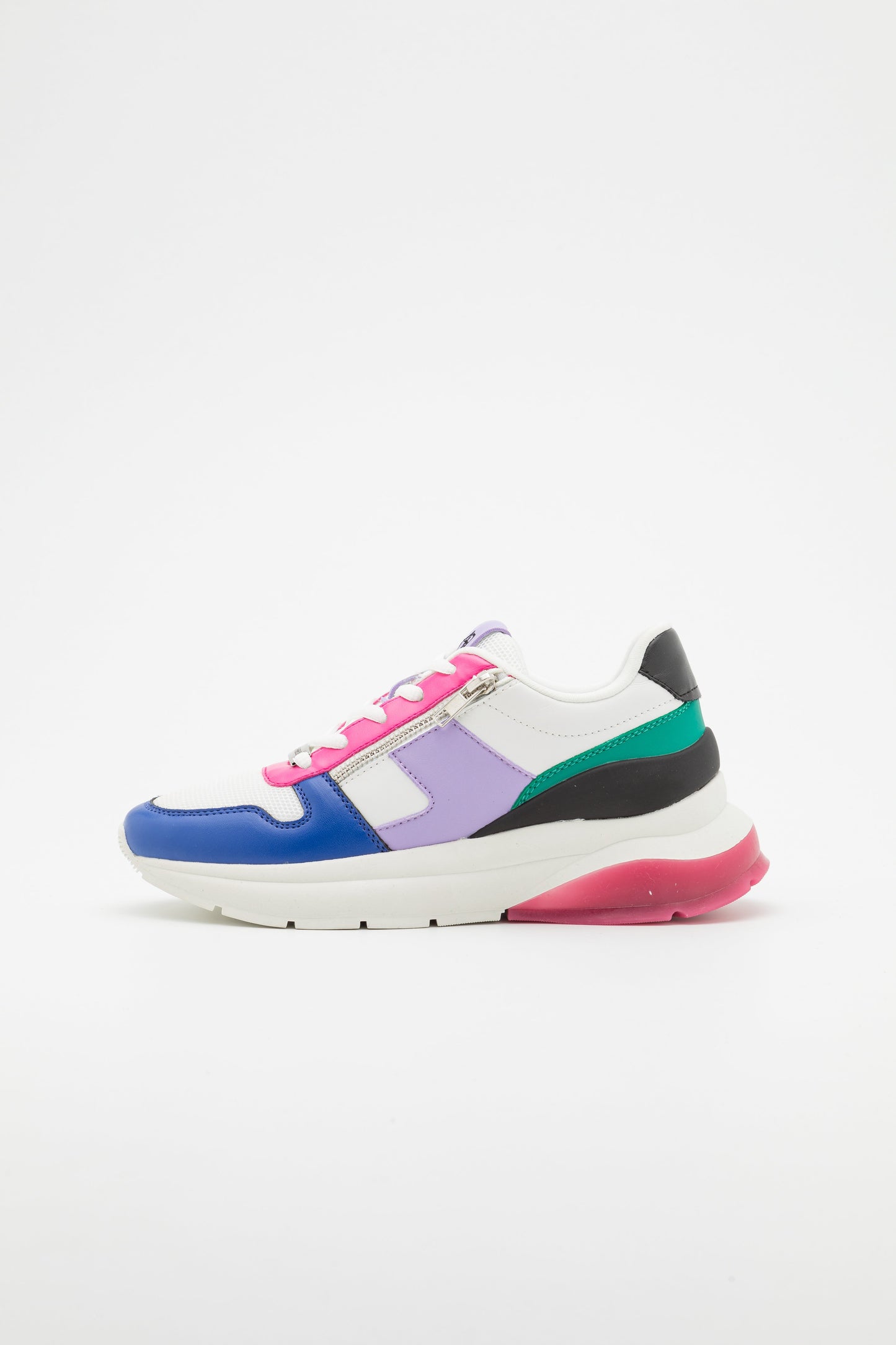 Anna Field Leather- Trainers - White/Multi-Coloured