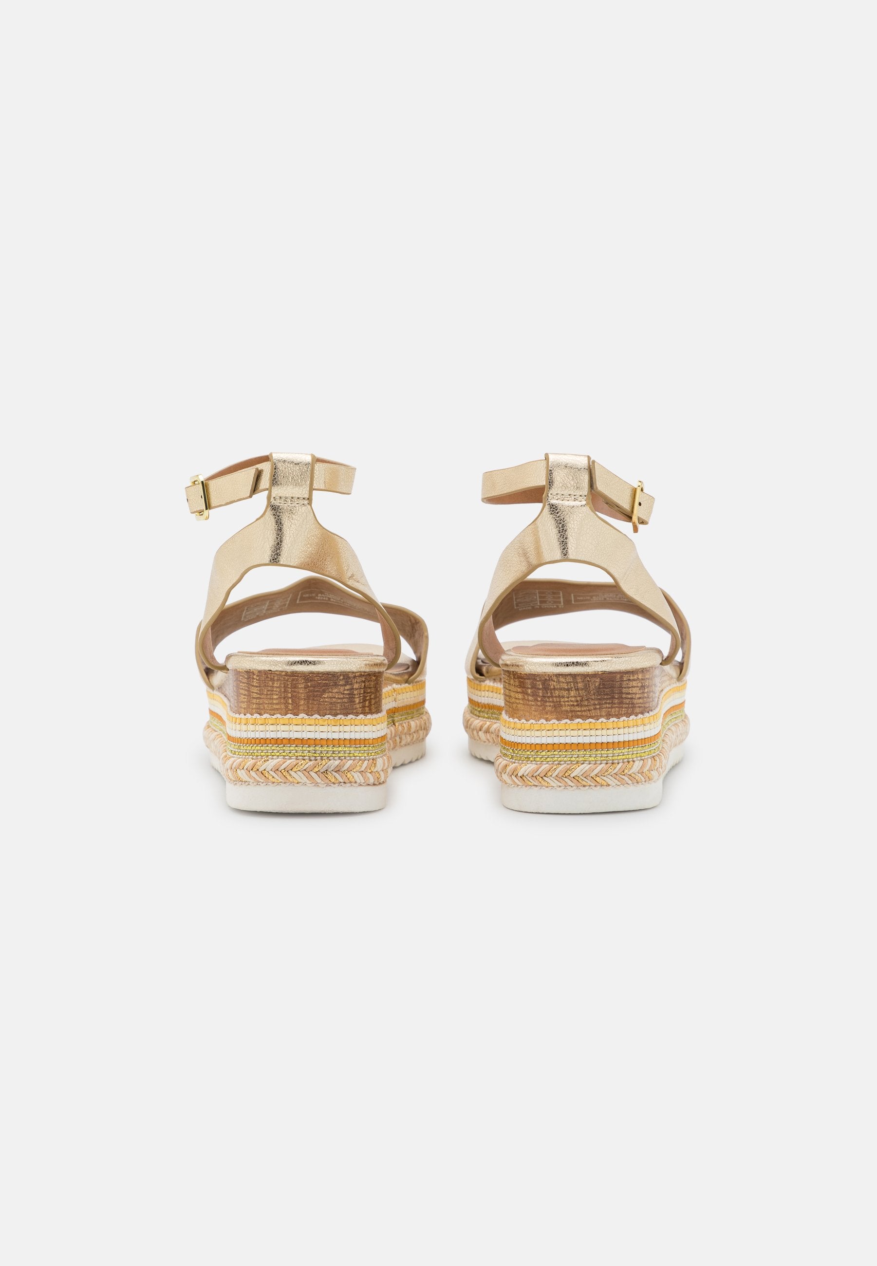 Anna Field Platform Sandals - Gold