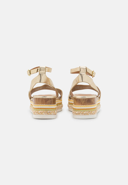 Anna Field Platform Sandals - Gold