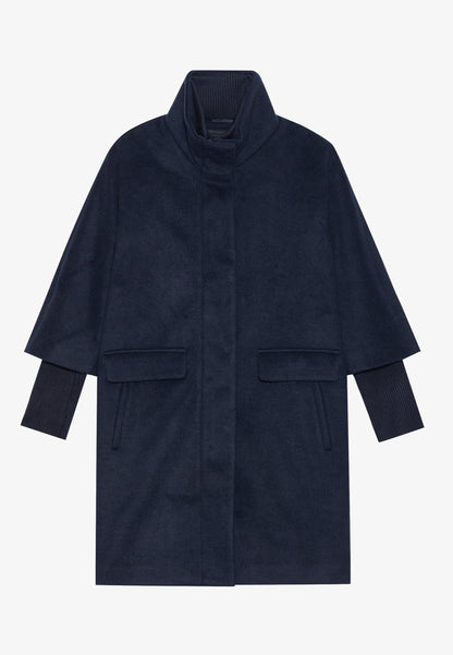 Anna Field Classic Coat - Navy
