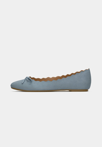 Anna Field Ballet Pumps - Light Blue