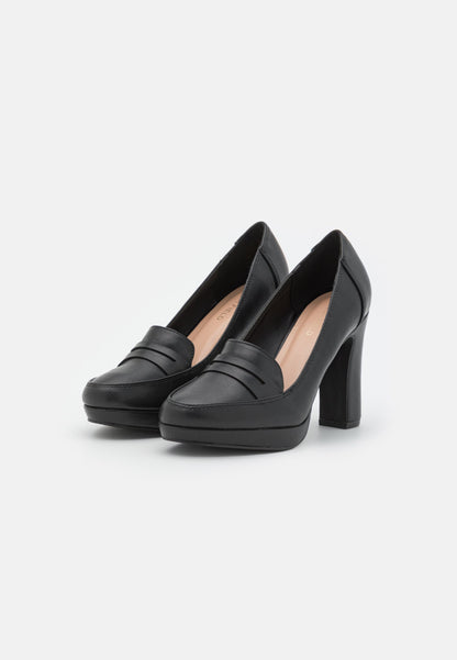 Anna Field Platform Heels - Black