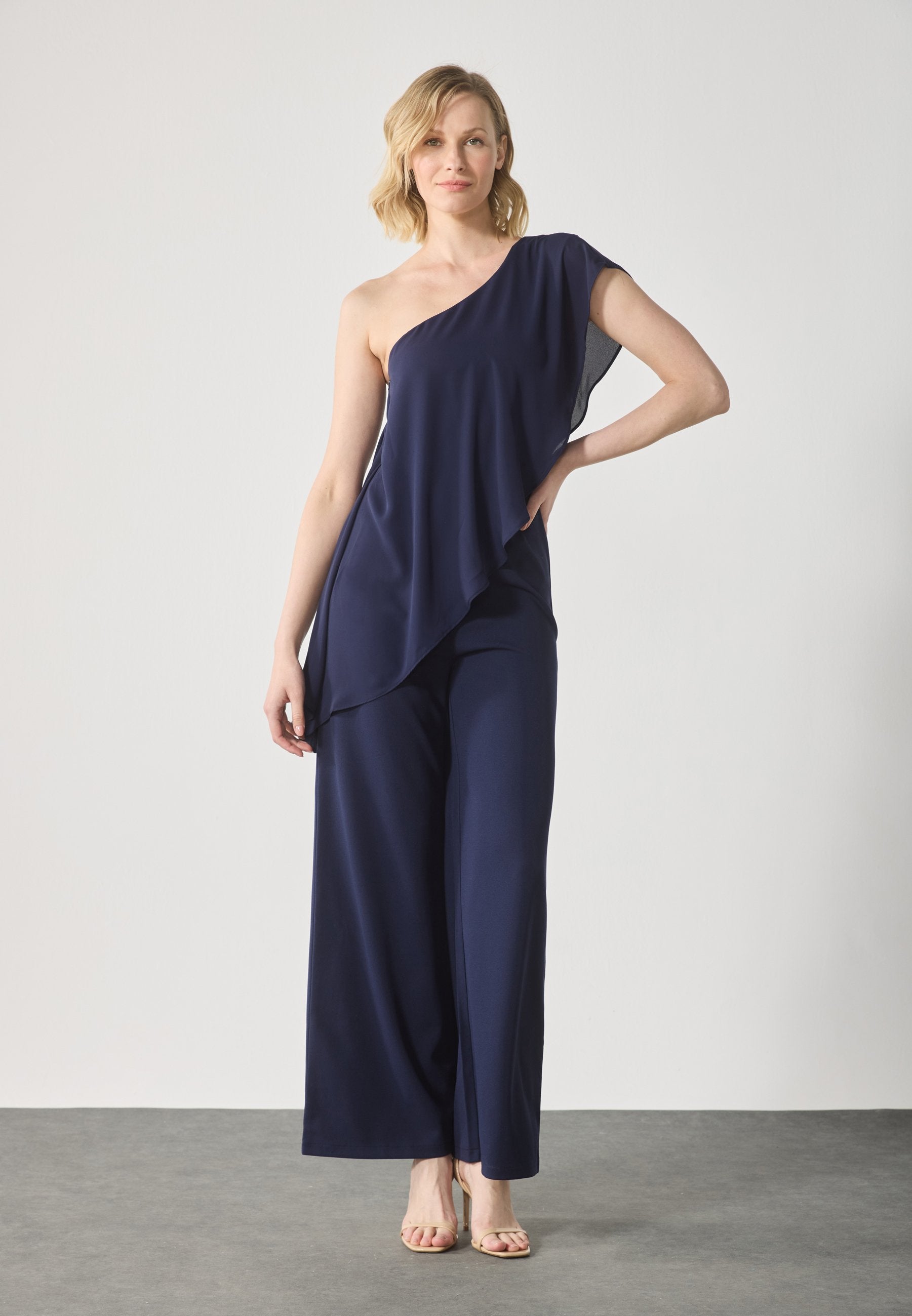 Anna Field ASYMMETRISCHER OVERALL - Jumpsuit - Evening Blue