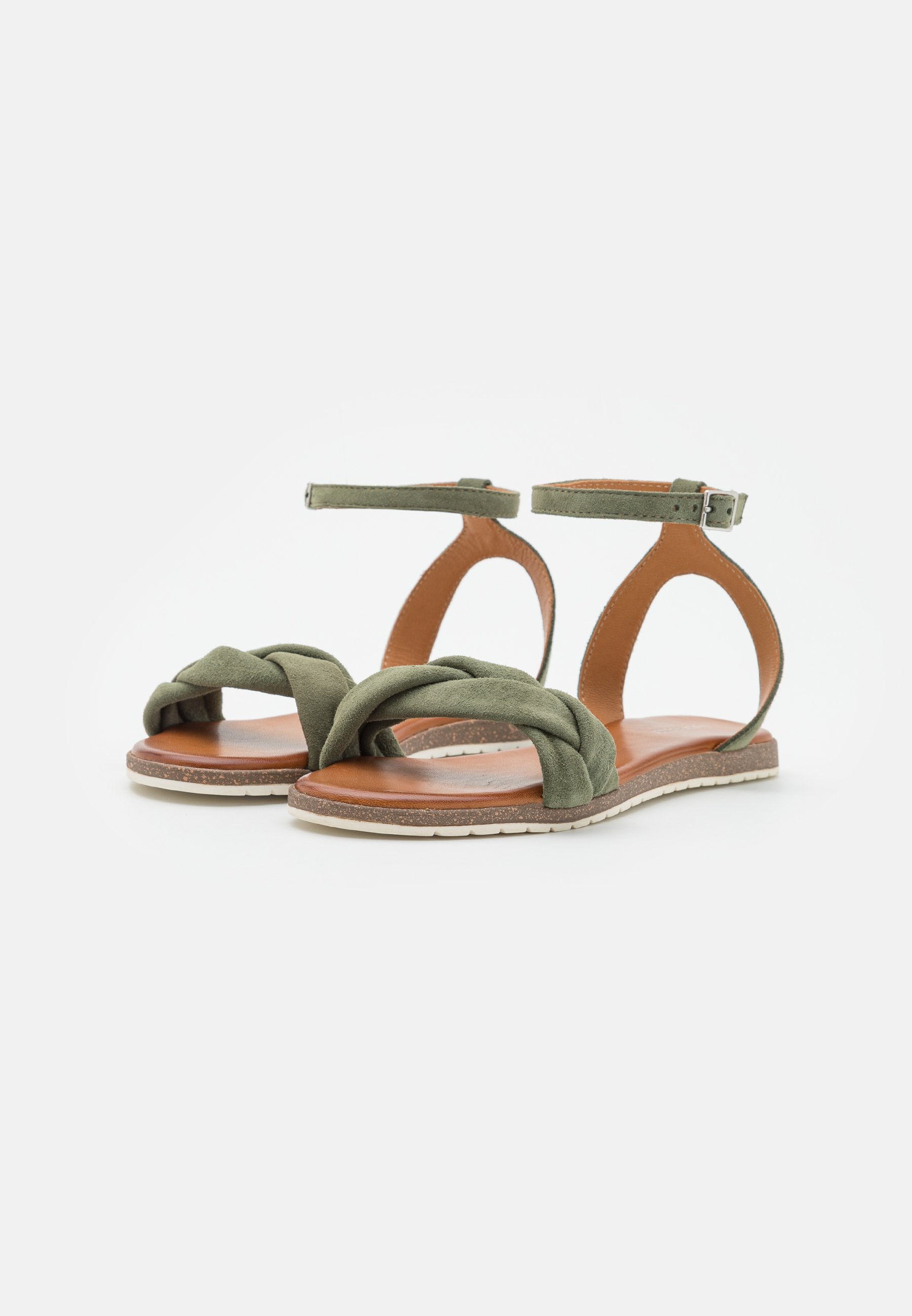 Anna Field Leather - Sandals - Khaki