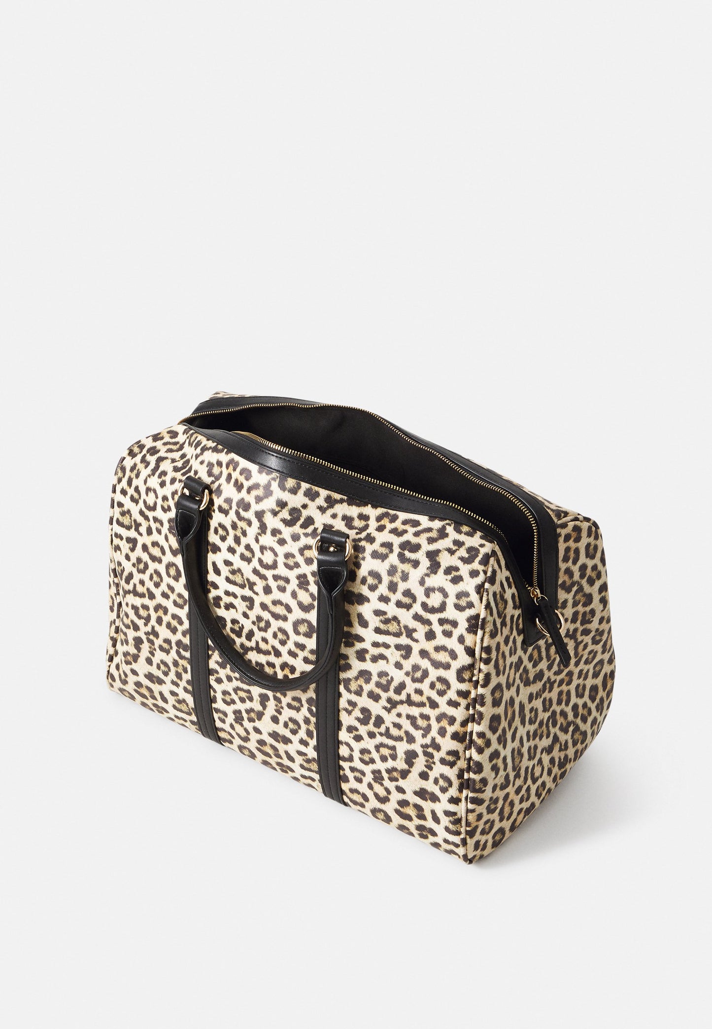 Anna Field Weekend Bag - Beige/black