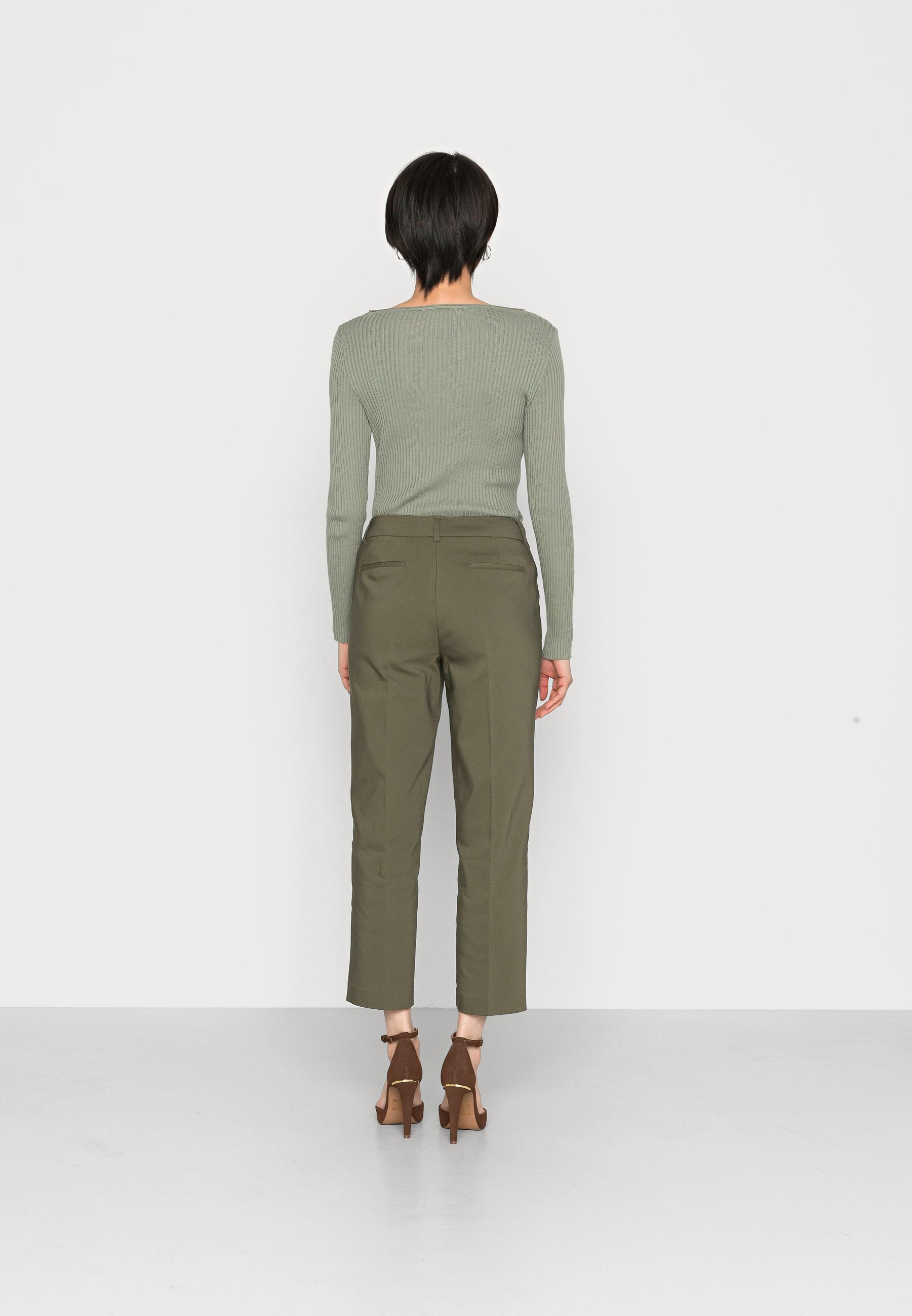Anna Field Chinos - Dark Green