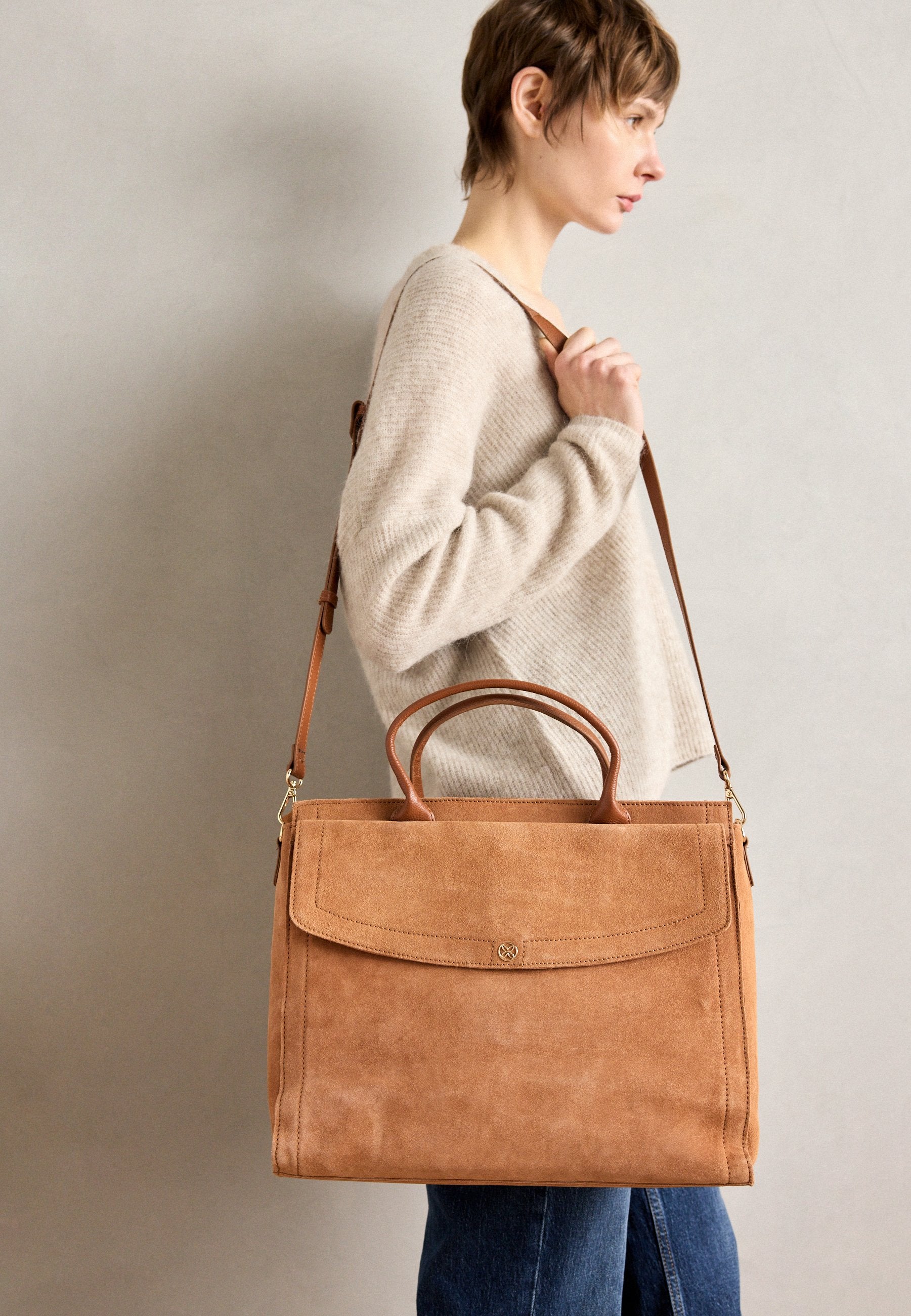 Anna Field Laptop Bag - Bordeaux