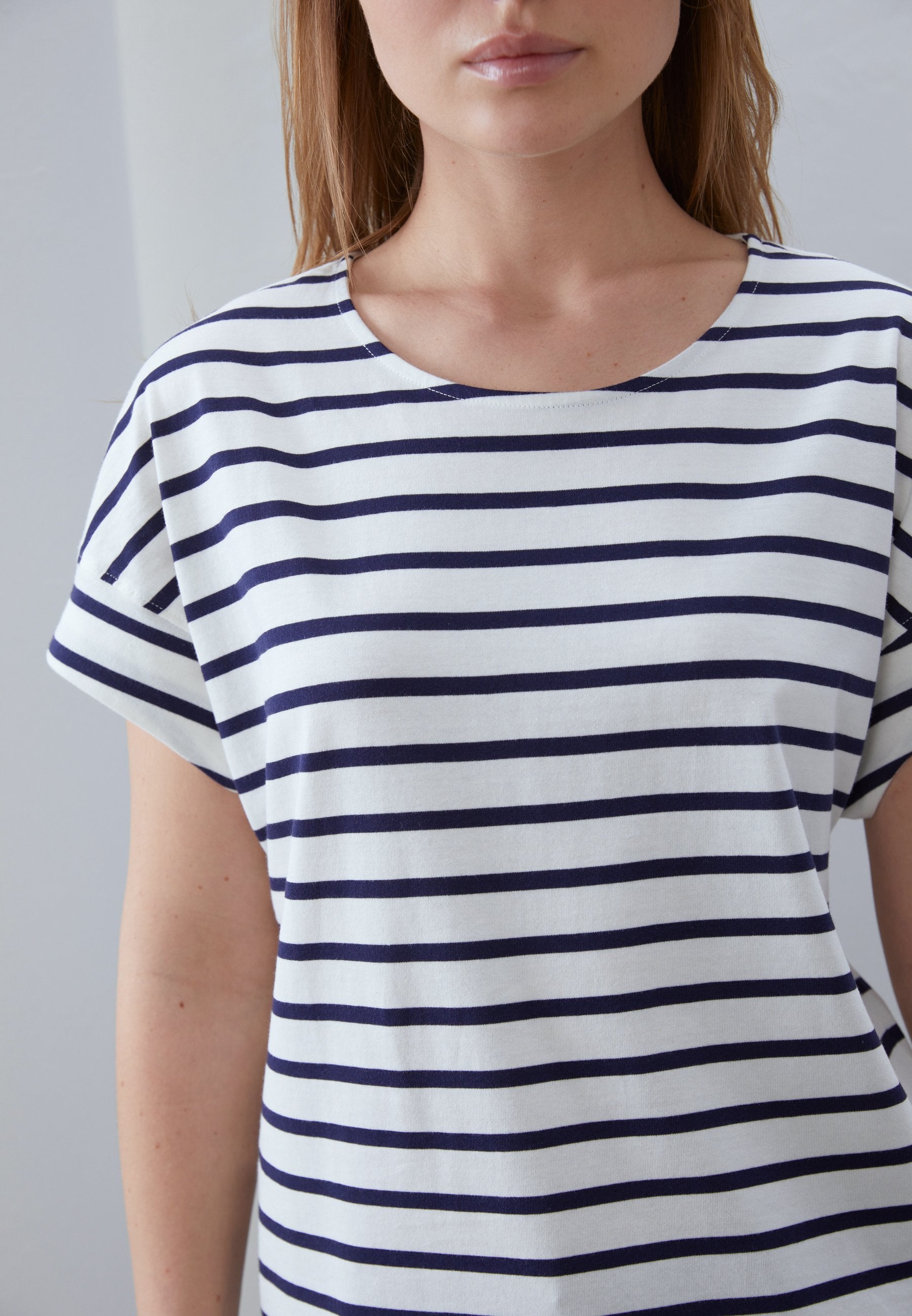 Anna Field 2 PACK - Print T-shirt - White/dark Blue/light Blue