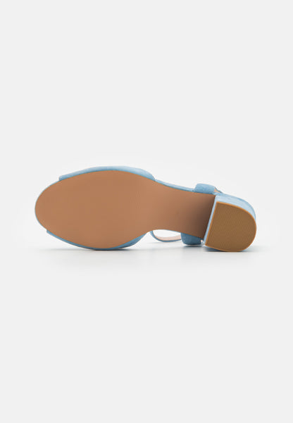 Anna Field Leather- Sandals - Light Blue