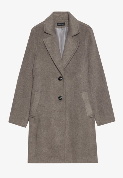 Anna Field Classic Coat - Mottled Beige