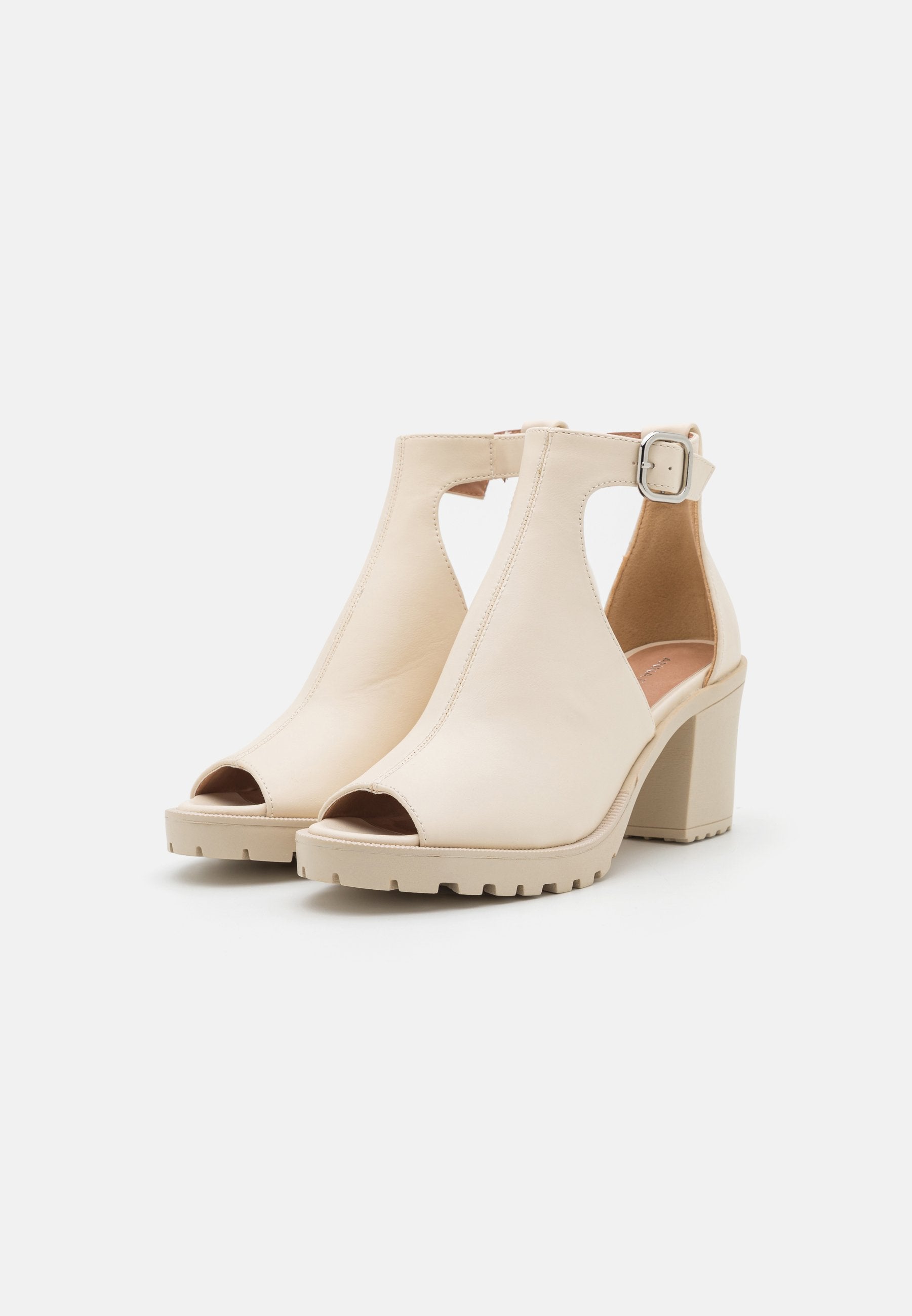 Anna Field Ankle Cuff Sandals - Offwhite