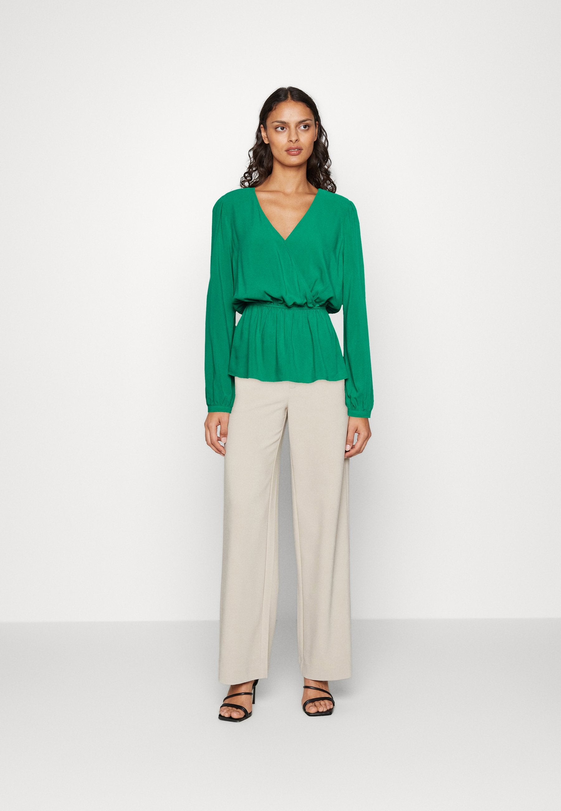 Anna Field Peplum - Blouse - Green