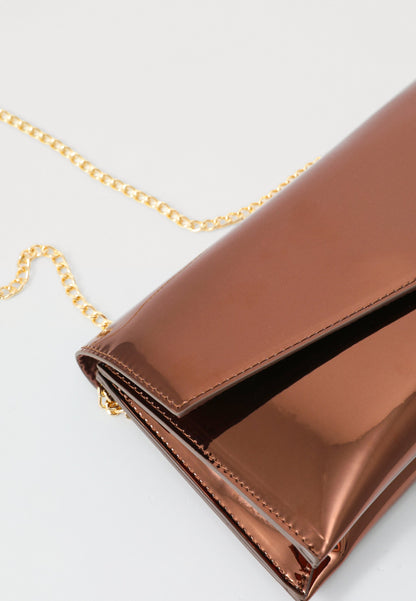 Anna Field Clutch - Copper